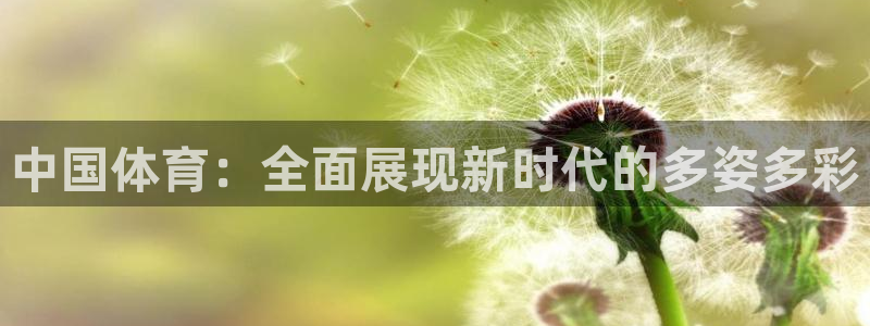 火凤体育直播在线：中国体育：全面展现新时代的多姿多彩