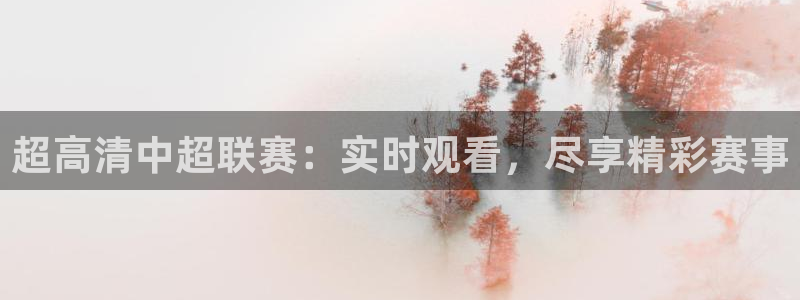 火凤体育免费直播在线观看：超高清中超联赛：实时观看，尽享精彩赛事